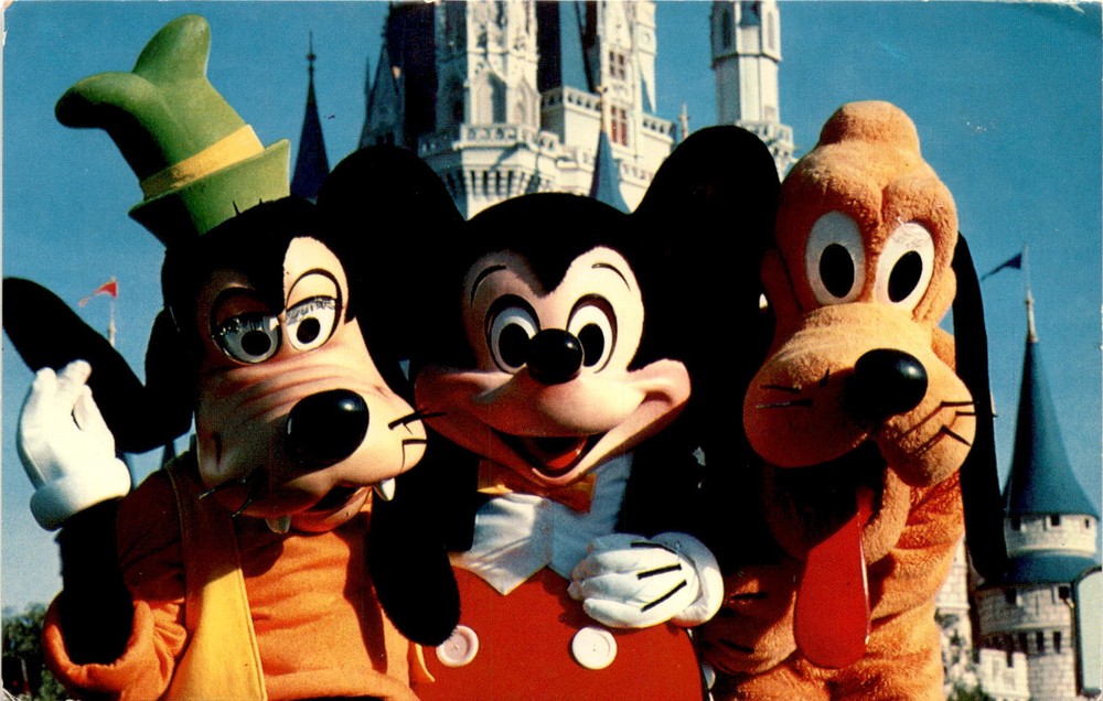 Vintage Disney World Crazy Horse Postcard Ft Lauderdale Betty Fred Jeanette