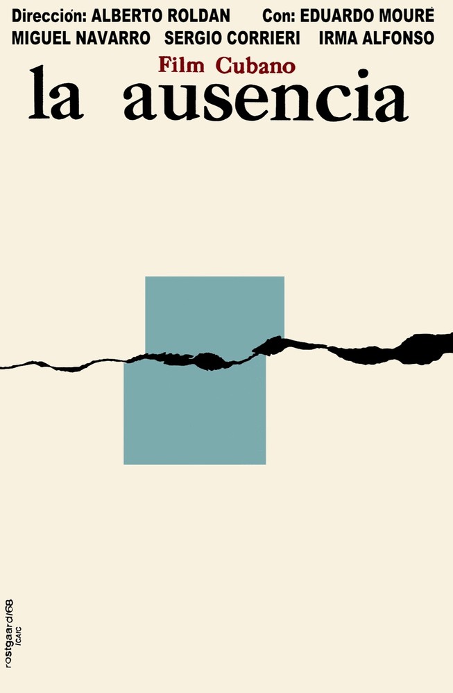 4266.La ausencia.crack in wall.cuba.Movie.POSTER.Decoration.Fine Graphic Art