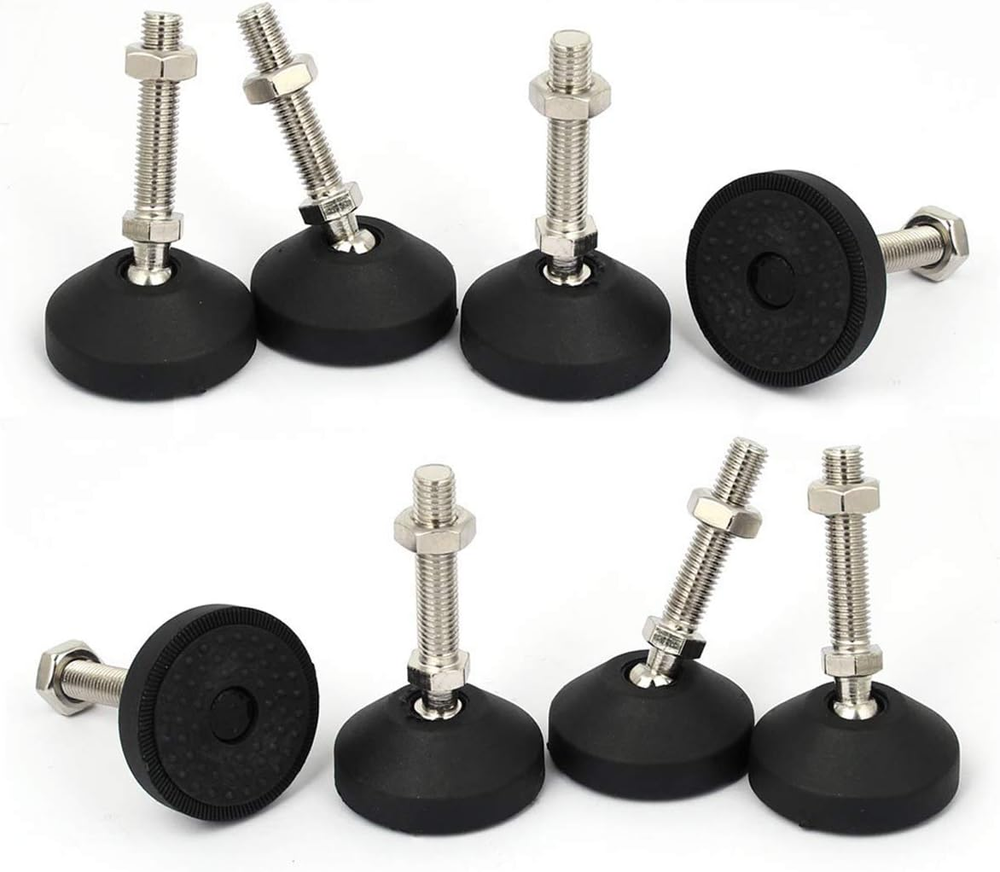 Leveling Feet Swivel Adjustable Leg Leveler with Floor Protector for Machine,Fur