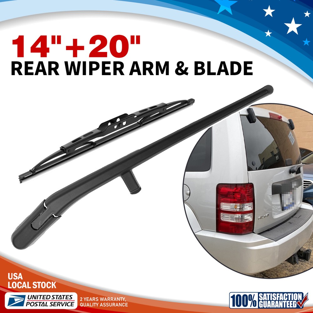 Rear Windshield Wiper Blade Set 14