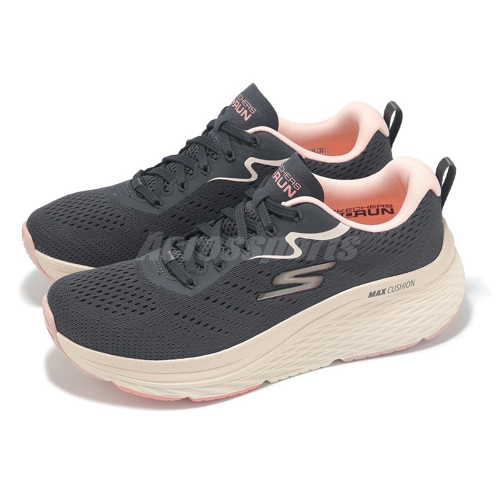 Skechers Max Cushioning Elite 2.0-Unbreakble Charcoal Women Running 129628-CCPK