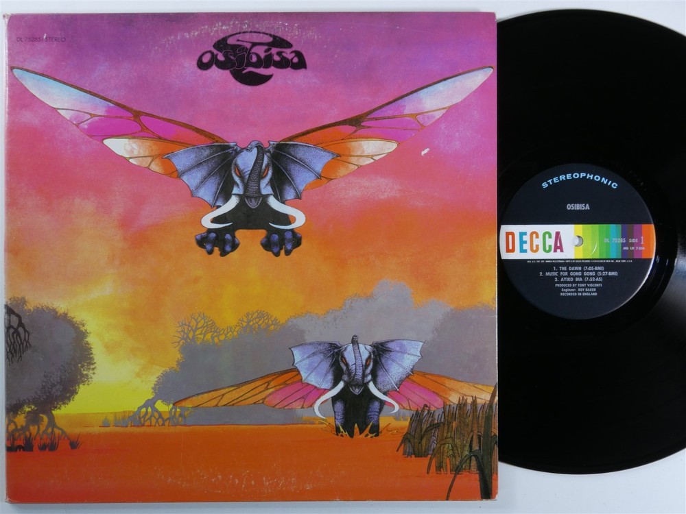 OSIBISA Self Titled DECCA DL-75285 LP VG+ gatefold i