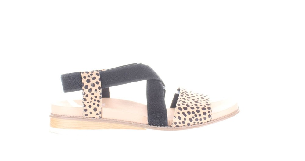 Dr. Scholl's Womens Islander Black Ankle Strap Sandals Size 9 (7799849)