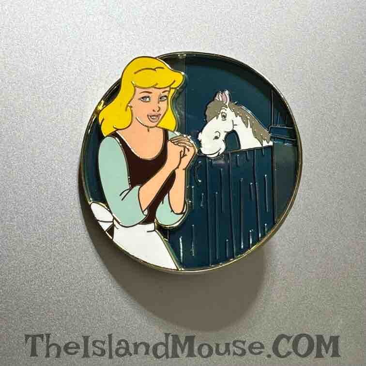 Disney DSSH LE 400 Cinderella Major Mane & Friends D23 Pin (U9:136023)