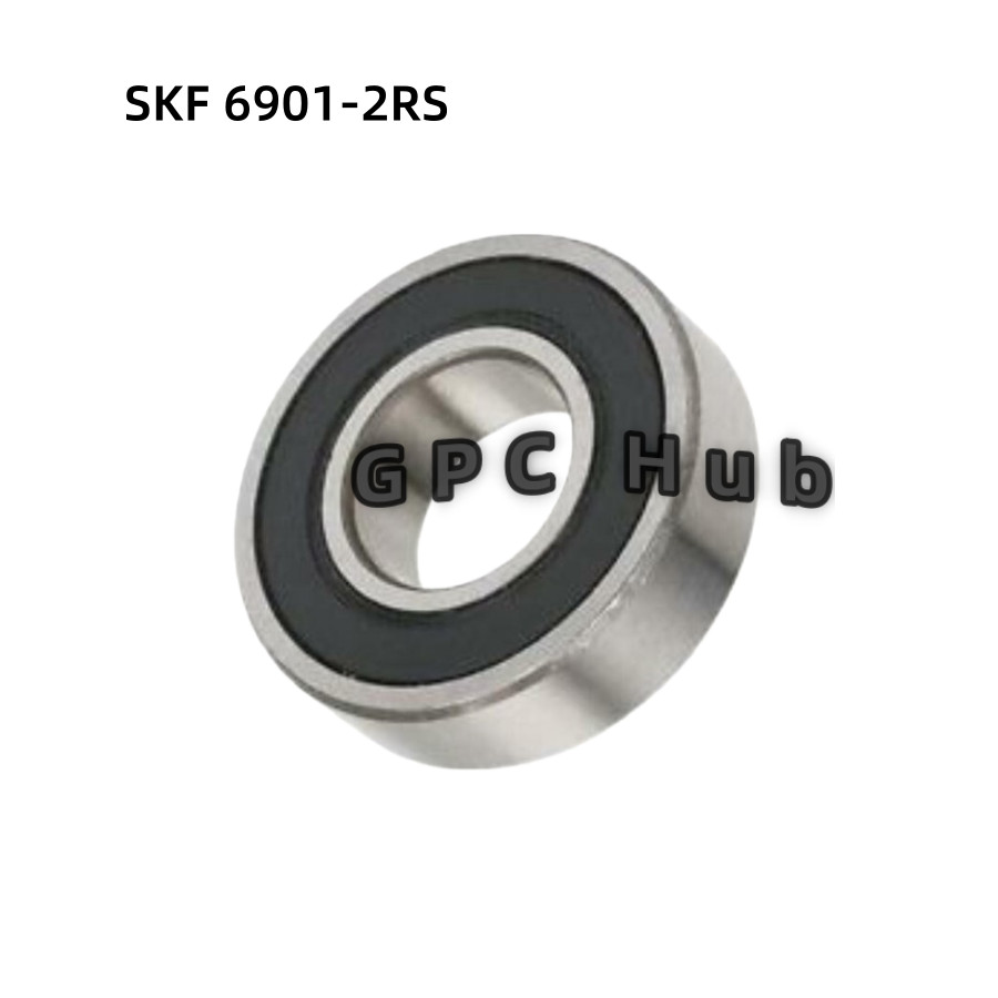1PC NEW SKF Deep Groove Ball Bearings 12x24x6 mm 6901-2RS  Fast shipment