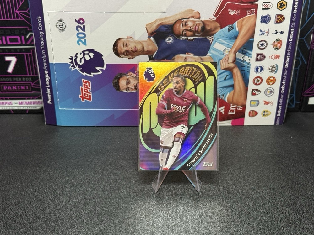 2025/26 Topps Premier League - Generation Now Crysencio Summerville