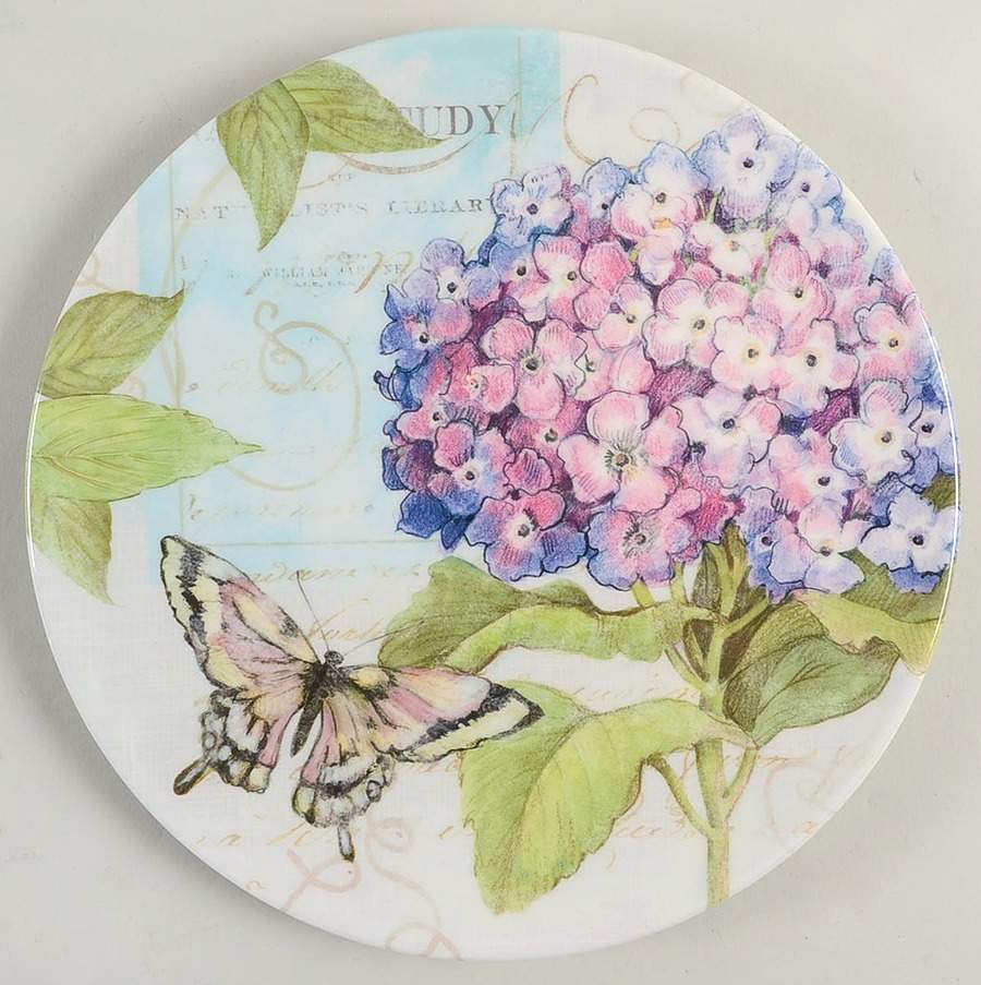 Certified International Hydrangea Garden  Salad Plate 11818280