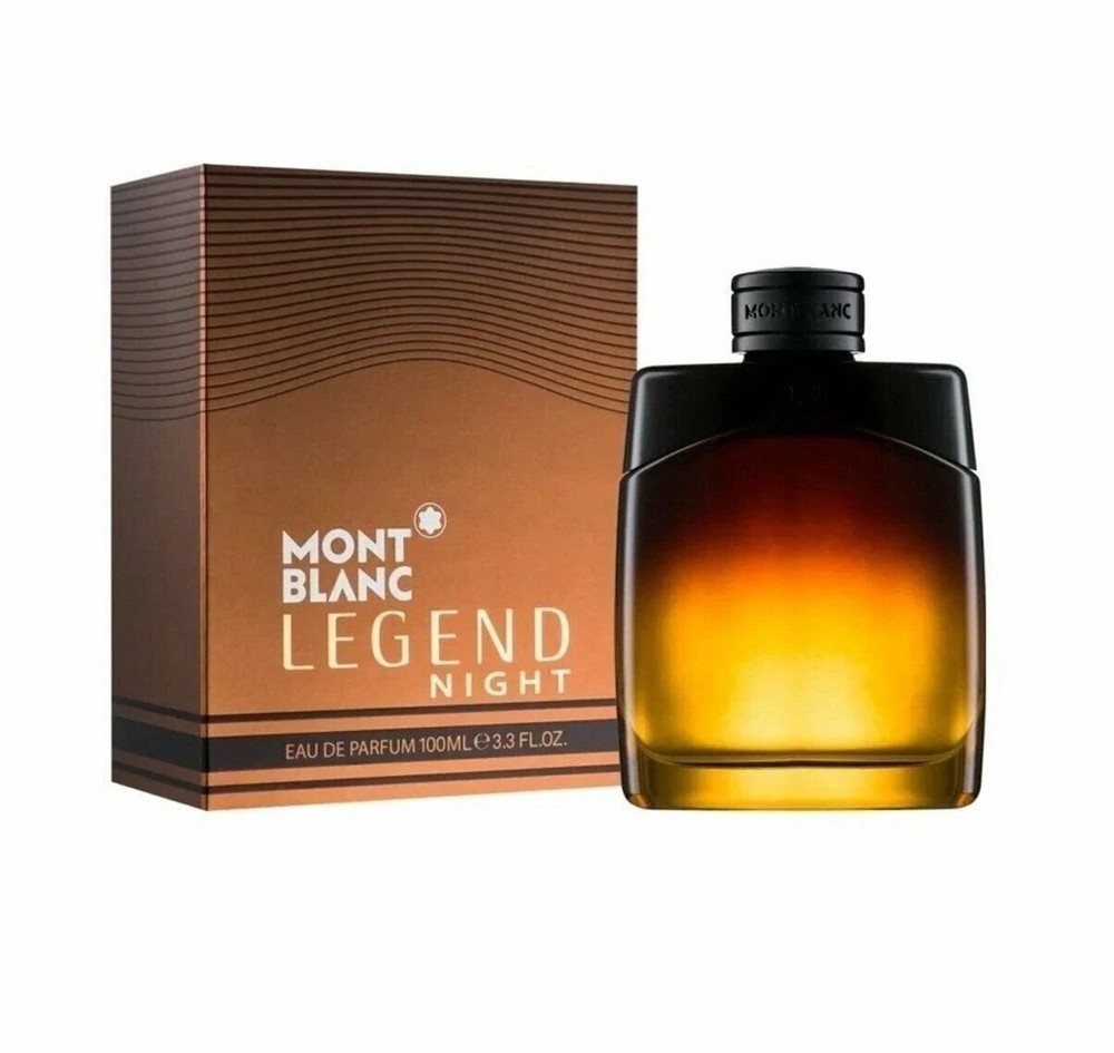 Mont Blanc Legend Night 3.3 oz EDP spray 3.4  mens  cologne 100 ml NIB