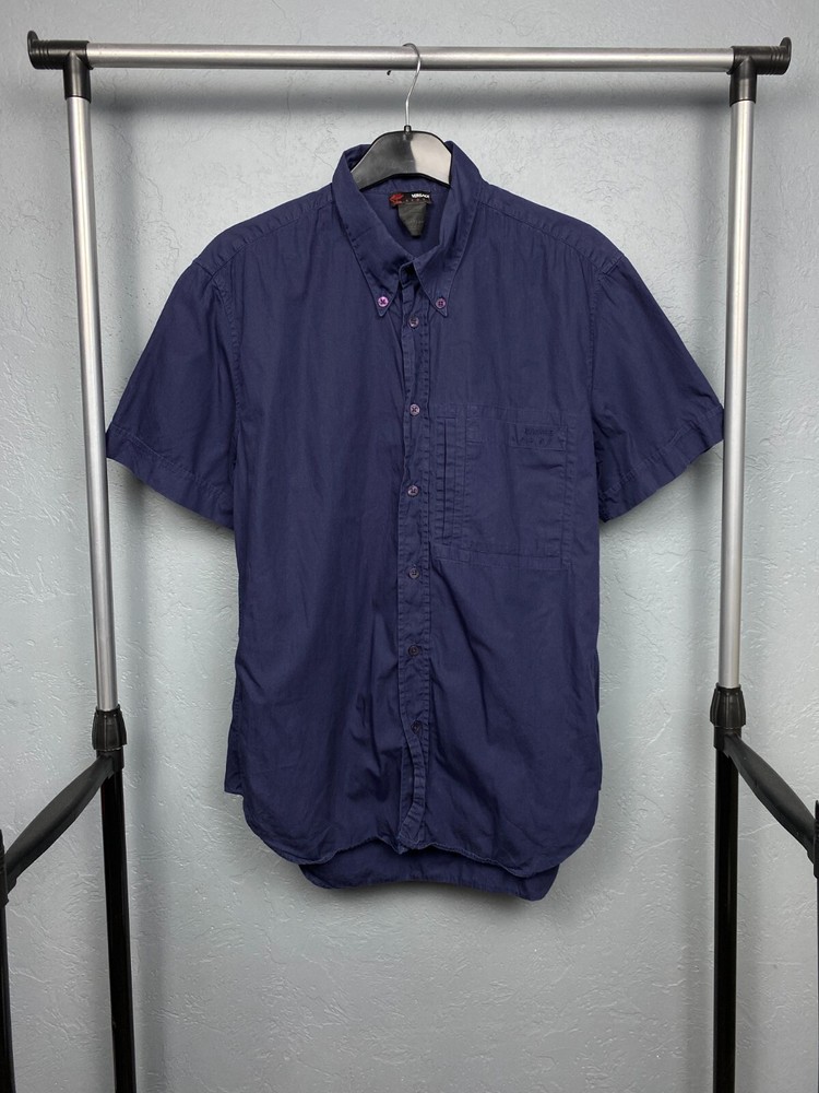 Versace Sport Vintage Mens Short Sleeve Shirt Size L