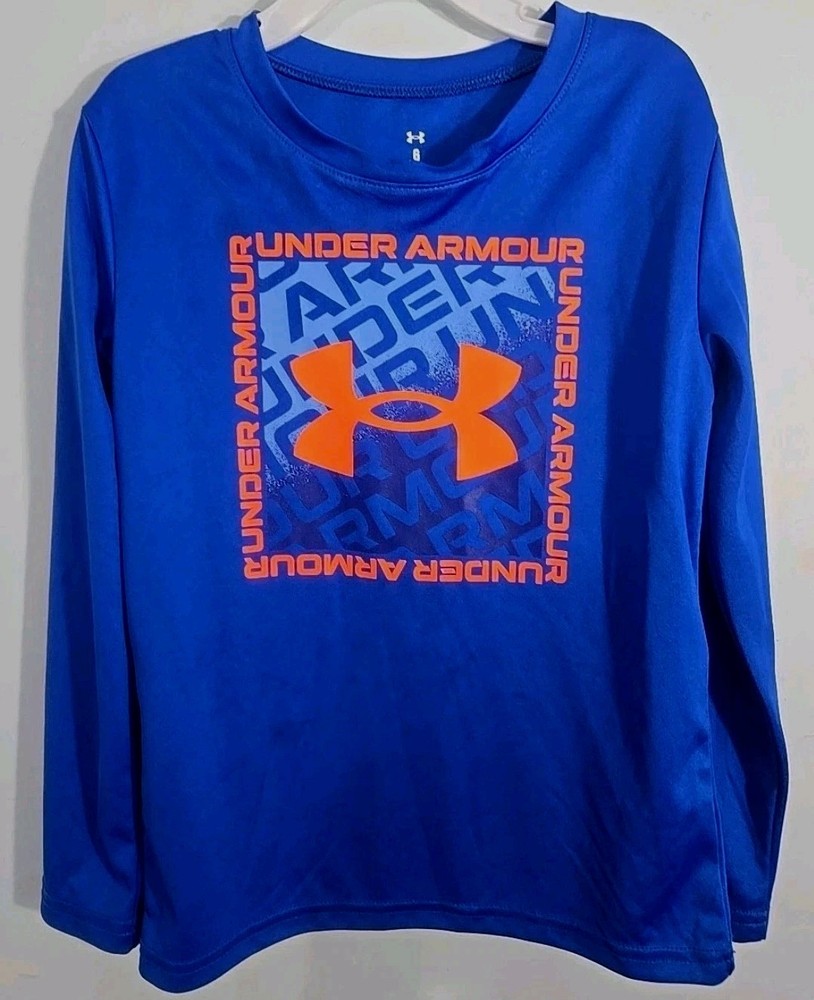 UNDER ARMOUR HeatGear Long Sleeve or Hooded Activewear Tops; Size 6