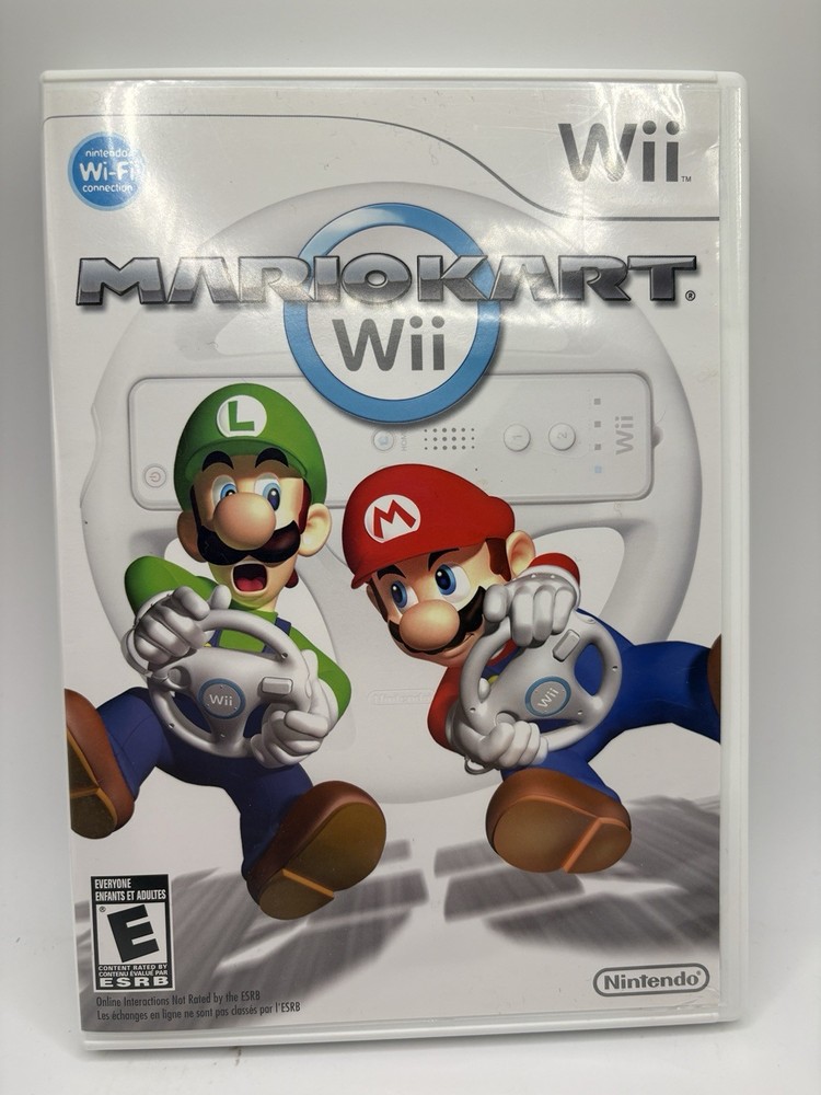 Mario Kart Wii (Nintendo Wii, 2008) Complete CIB - TESTED & Working !