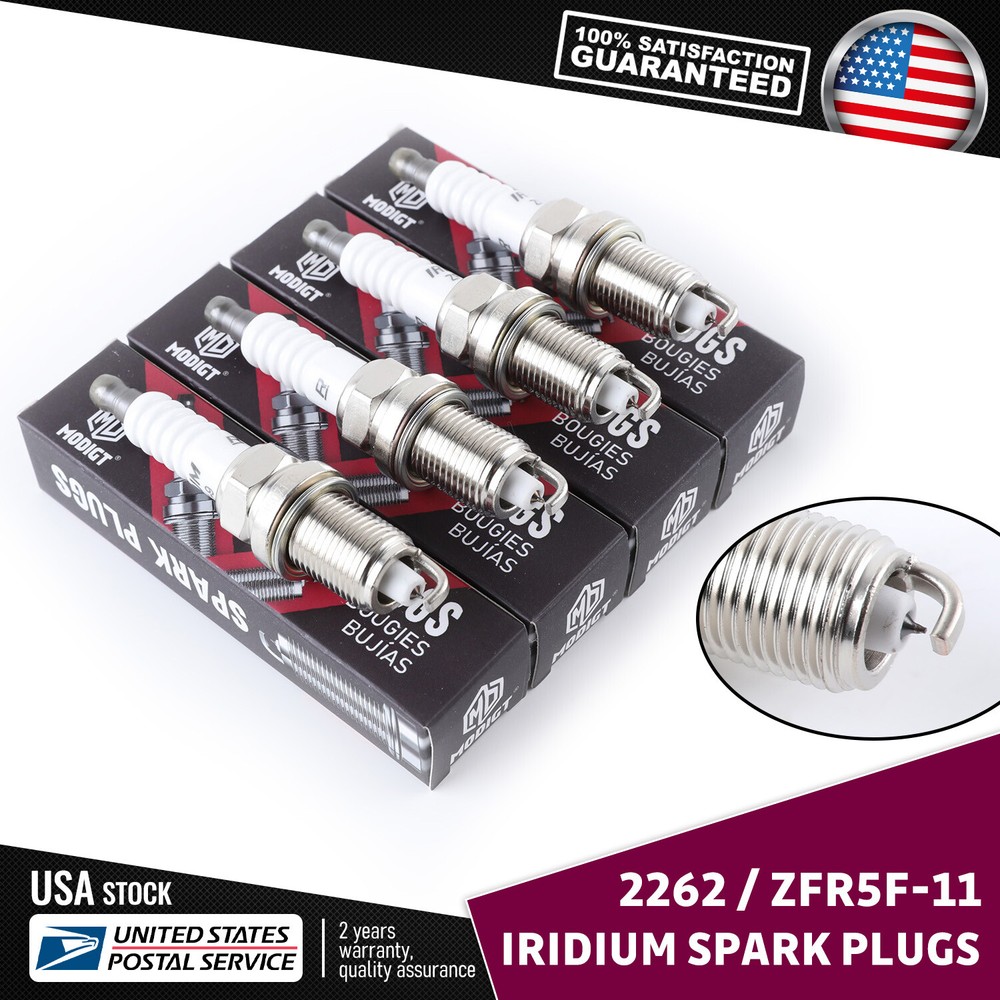 4 New Iridium Spark Plugs 2262 Fit Honda Jeep Dodge Isuzu Chrysler Acura