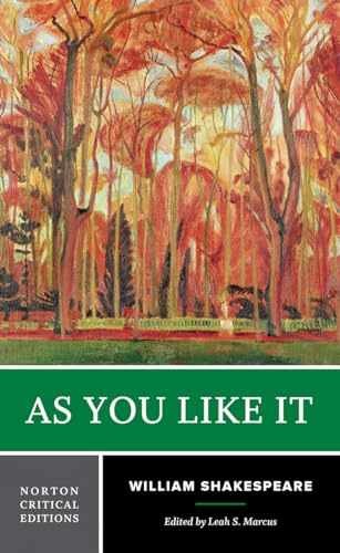 As You Like It: A - Paperback, by Shakespeare William; Marcus - Very Good q