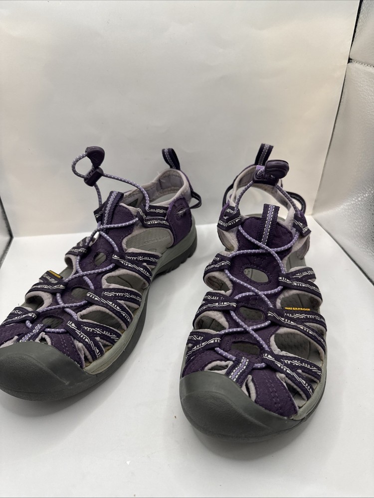 Keen Purple Gray Adjustable Waterproof Hiking Sandals Size 10