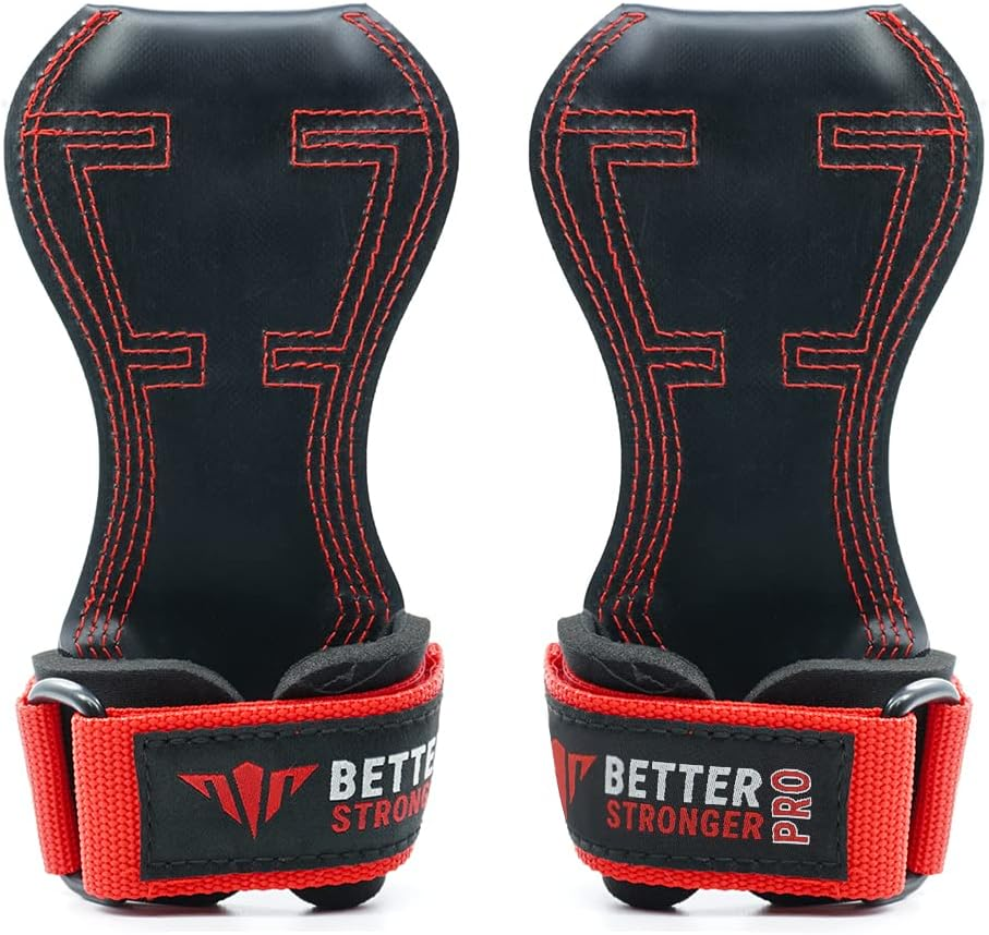 Weight Lifting Gloves Grips Straps PRO Heavy Duty Exercise Barbell Alternative t