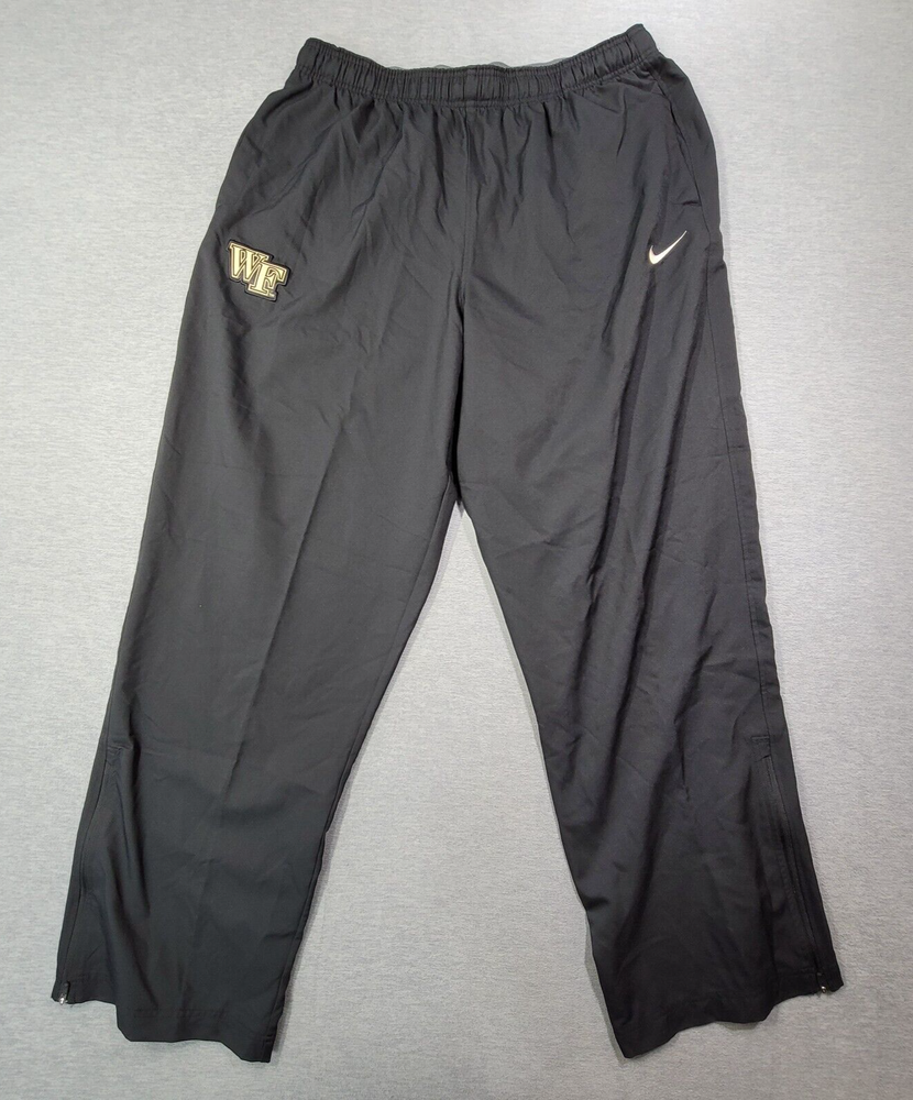 Nike Wake Forrest Demon Deacons Track Pants Mens 3XLT Black Team Issued Logo