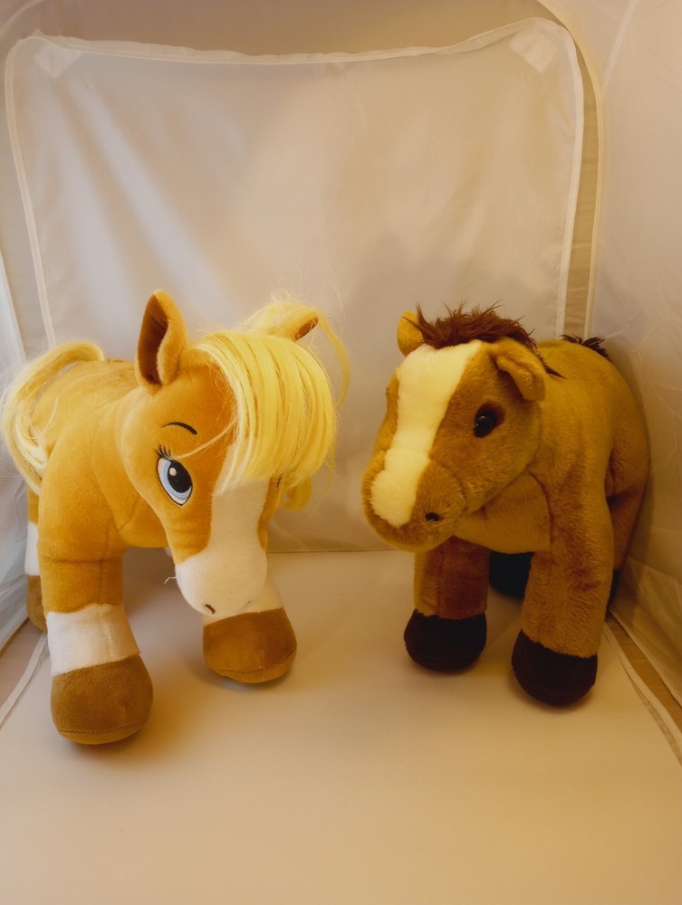 Build-a-Bear 14-Inch Brown and Black Horse Pony Plush Stuffed Animal Toy