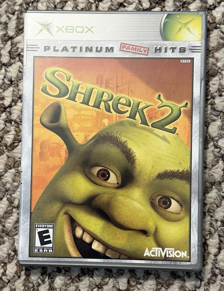 TESTED Shrek 2 Xbox Platinum Hits No Manual