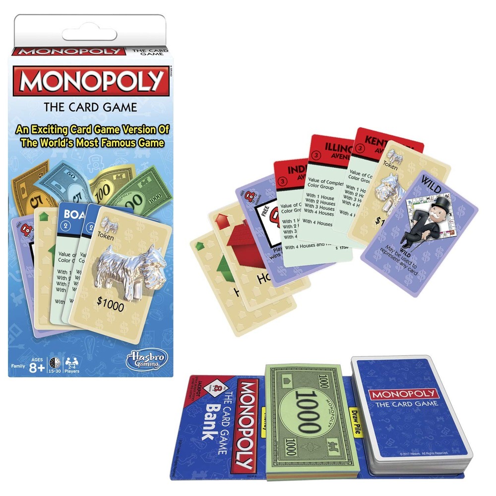 Hasbro Monopoly The Card GameAnother great item from Rarewaves USA | Free delivery!