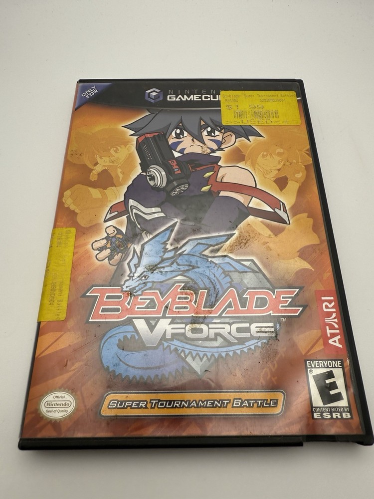 Beyblade: V Force - Super Tournament Battle (Nintendo GameCube, 2003) Tested