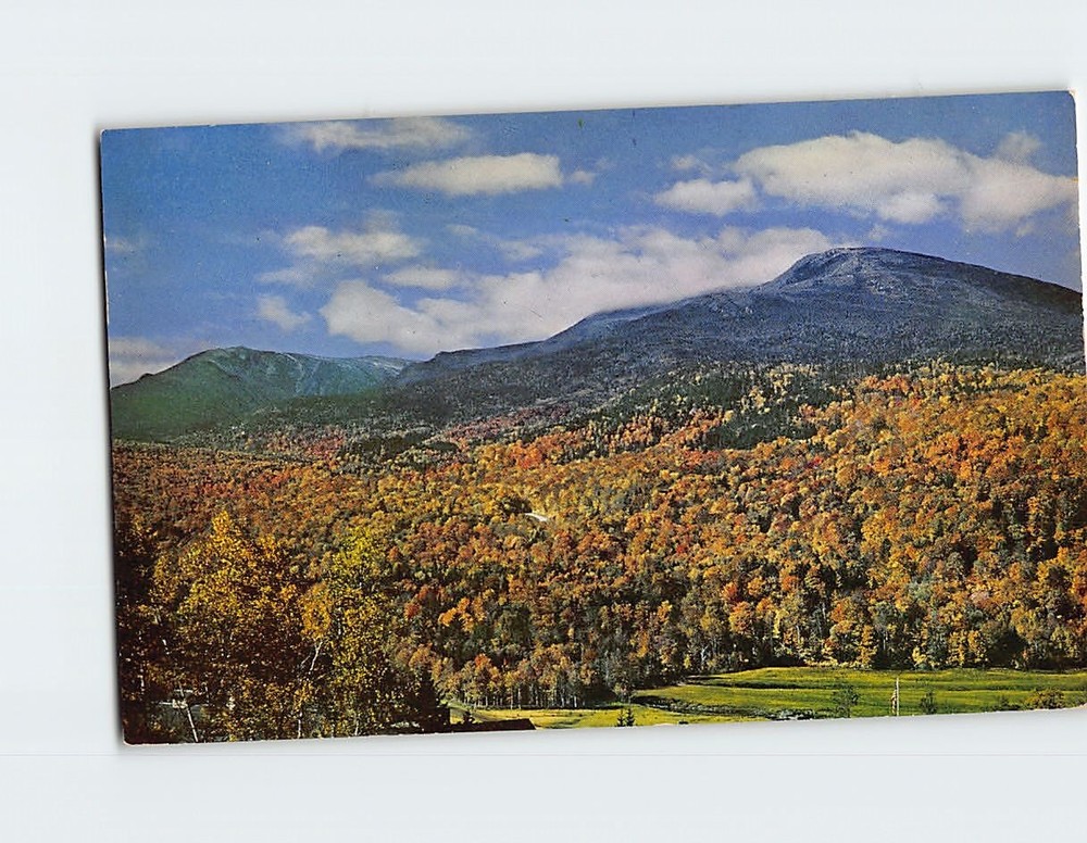 Postcard Mt. Washington from Pinkham Notch White Mountains New Hampshire USA