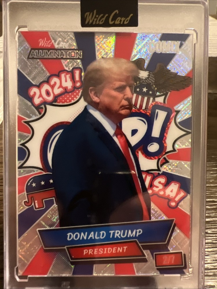 2024 Wild Card Alumination Donald Trump GOP 2/7