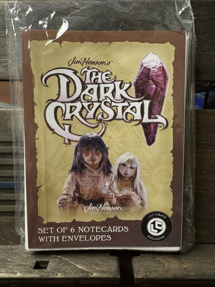 Dark Crystal 6-Piece Notecard Set with Envelopes – Loot Crate Exclusive