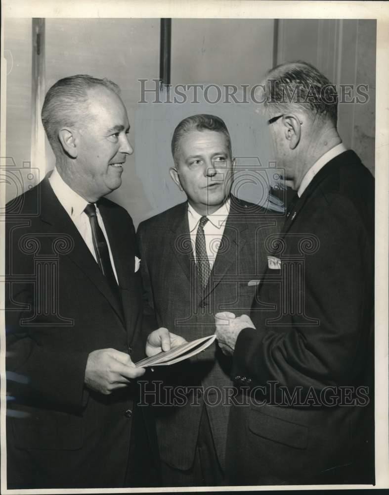 1965 Press Photo Power Company presidents meeting at Royal Orleans Hotel