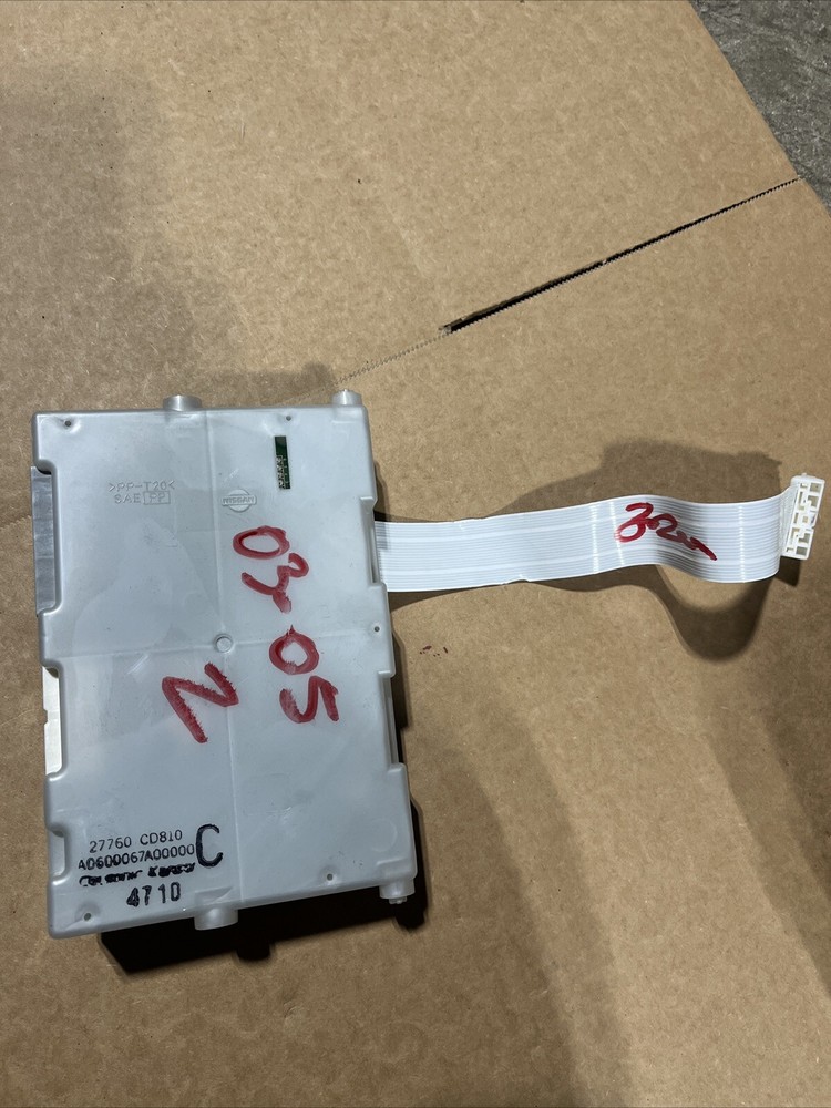 03 05 Nissan 350z OEM A/C heating climate control temperature switch Ecm