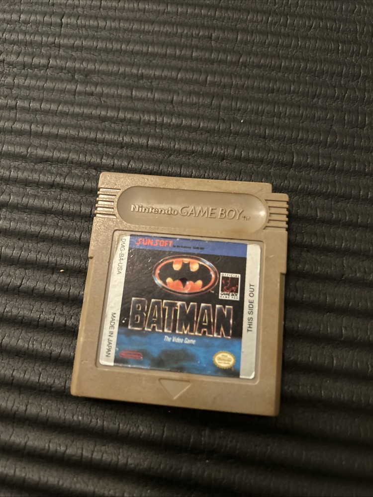 Batman: The Video Game (Nintendo Game Boy, 1990) Authentic