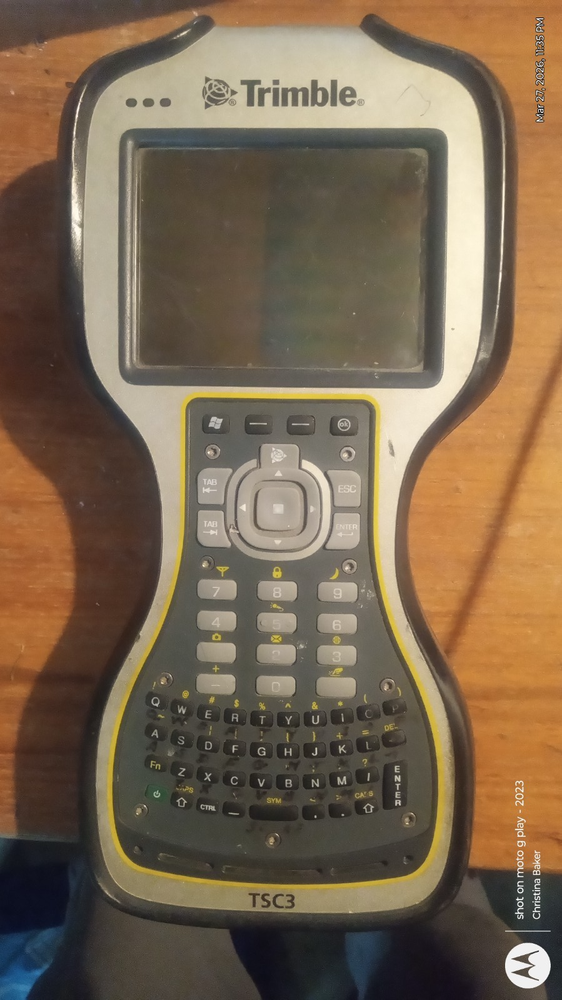 Trimble Ranger 3 TSC3, Field Controller with Bluetooth and Wi-Fi For Survey Work