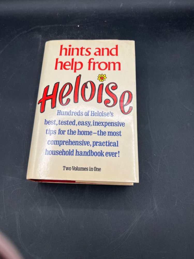 HINTS AND HELP FROM HELOISE - Two Volumes in One - 1986 Hard Copy