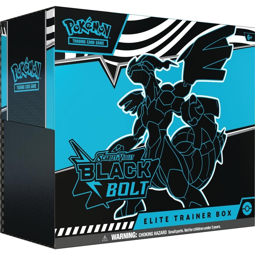 Pokemon TCG Scarlet Violet Black Bolt Elite Trainer Box ETB Factory Sealed