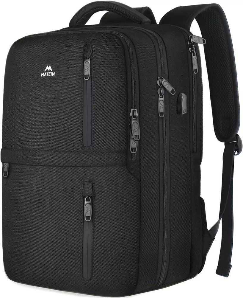 40L Travel Backpack Carry on Flight Approved Water Resistant USB Port Ultimate