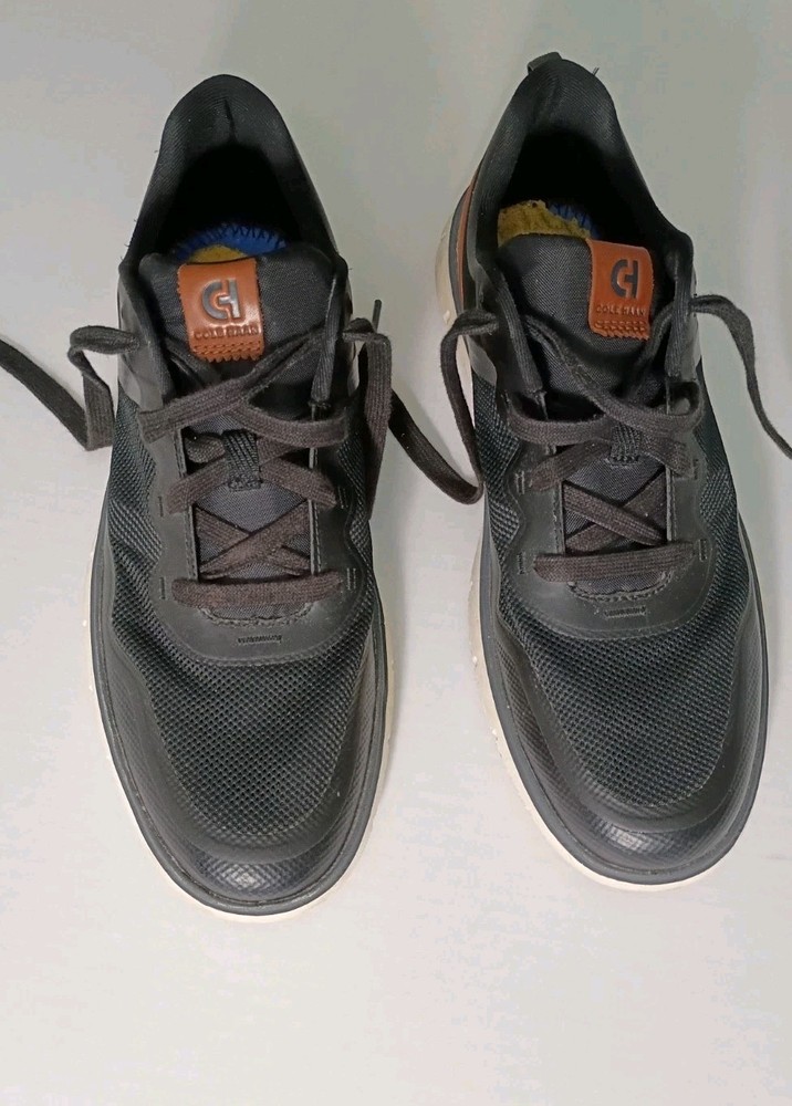 Cole Haan Mens Size 10 American Generation Zerogrand Sneaker Black Suede