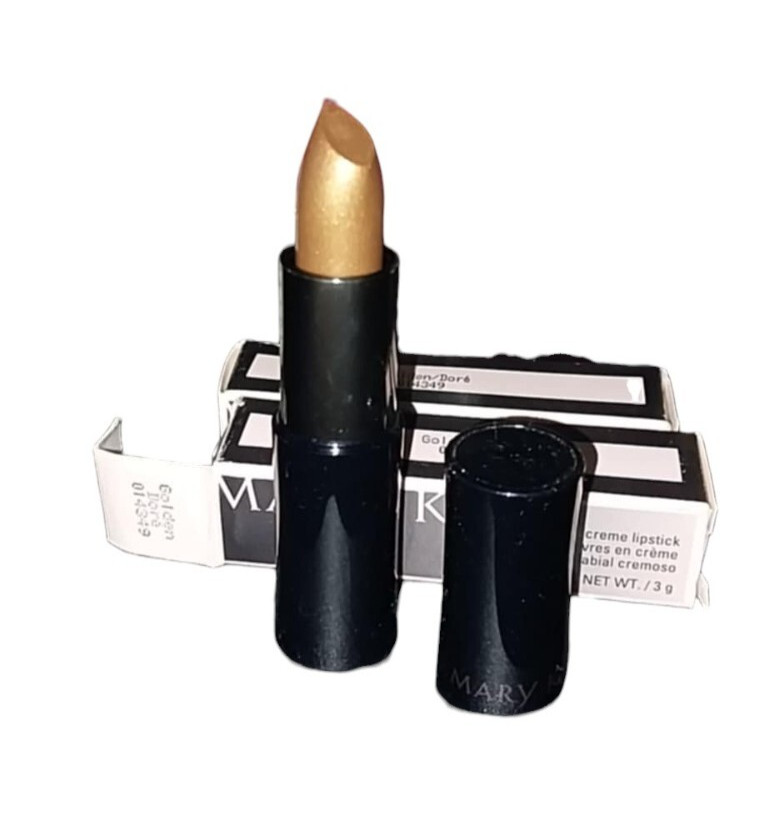 Mary Kay Creme Lipstick~Golden~014349~Discontinued~Full Size~Nib!