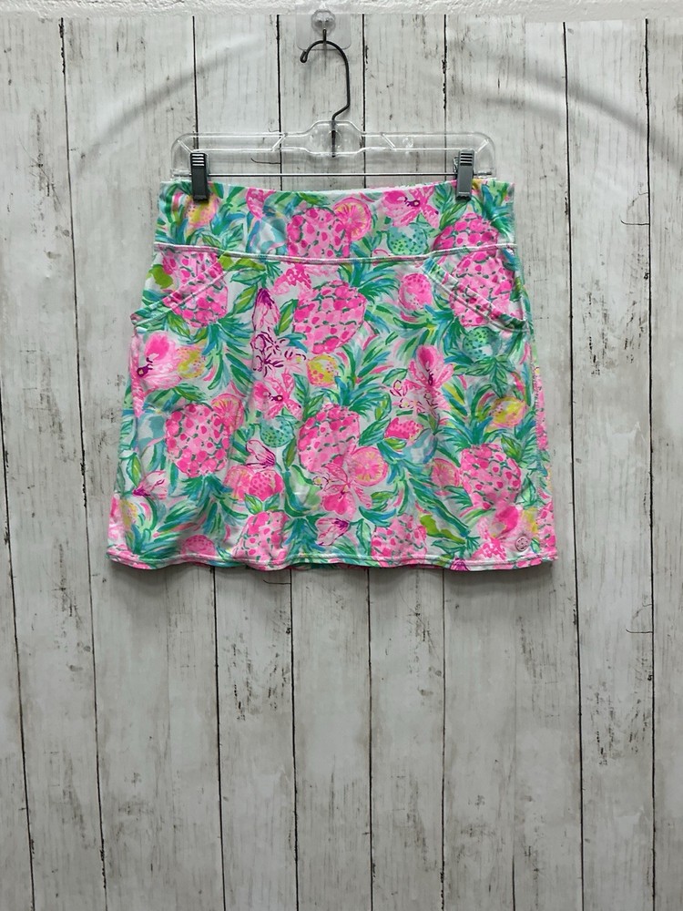 Lilly Pulitzer Pink Skort With Pockets Medium 0505-05