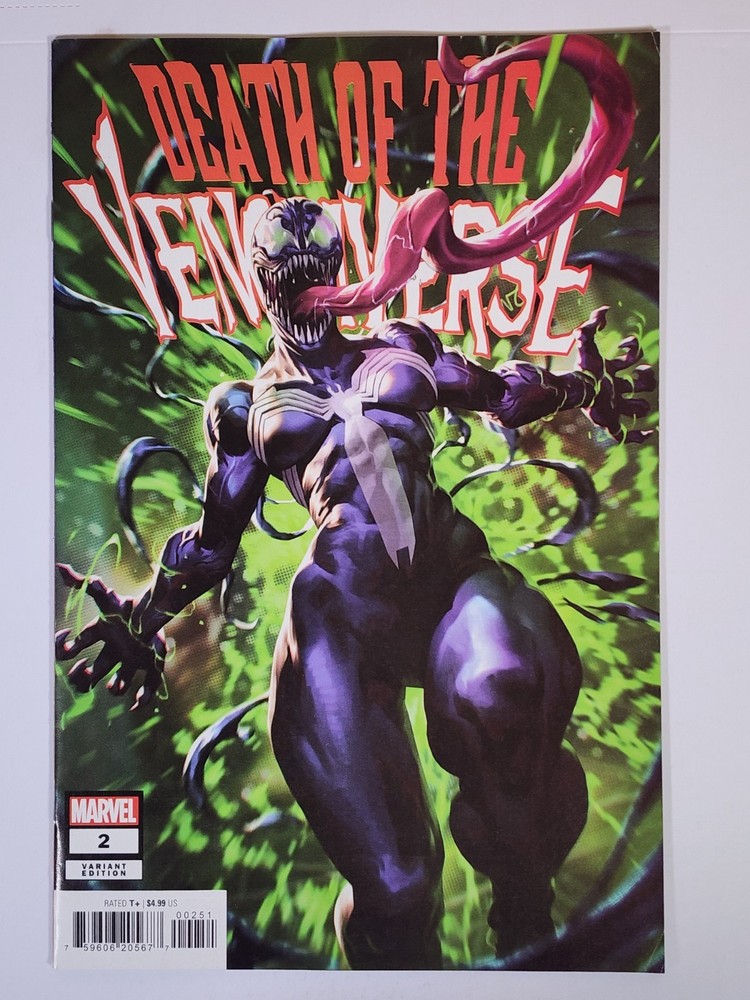 Death of the Venomverse #2 NM Derrick Chew Variant Marvel 2023