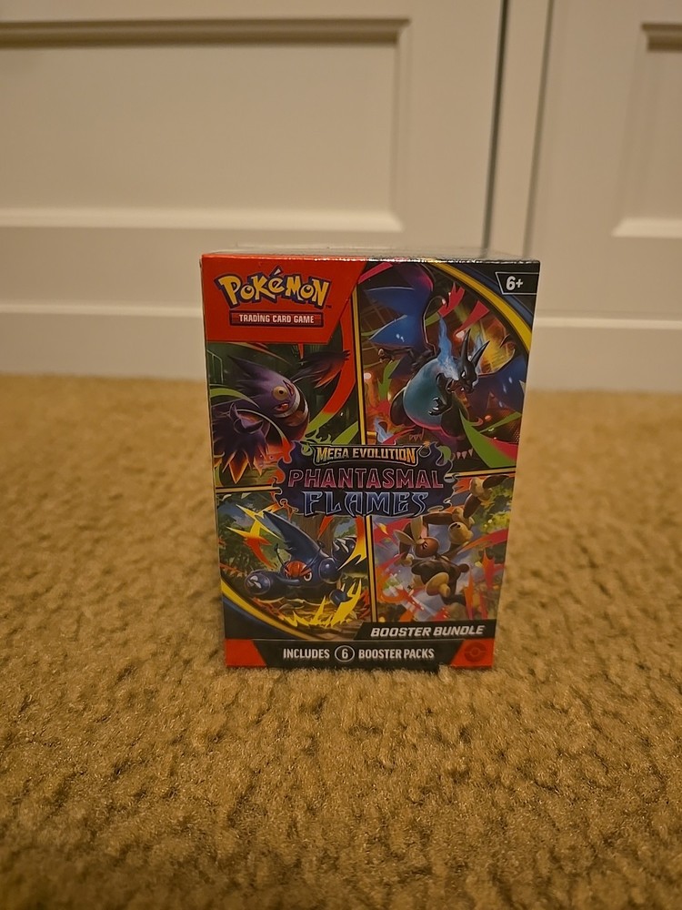 Pokemon TCG: Phantasmal Flames Factory Sealed Booster Bundle Box