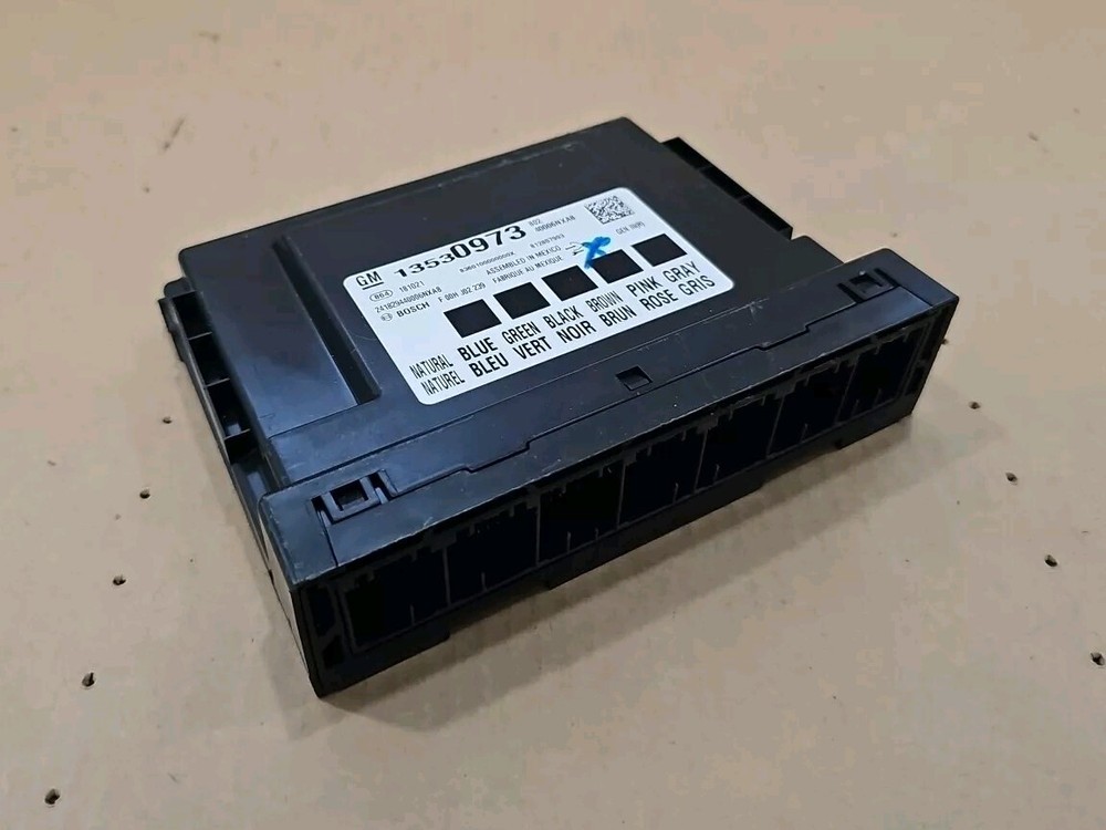 2019-2020 CADILLAC CT6 CHEVY CRUZE OEM BODY CONTROL MODULE UNIT BCM 13530973