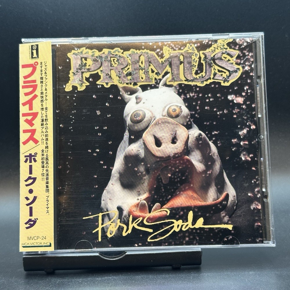 Primus / Pork Soda First Edition 1996 Japan OBI CD