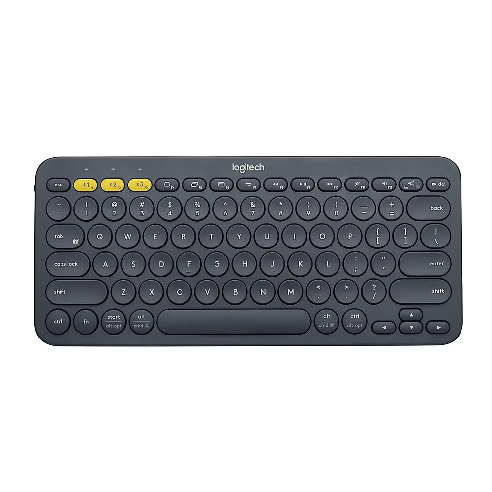 Keycap Replacement Kit - Logitech K380 K380S Pebble 2 Black Keyboard Ships Free!