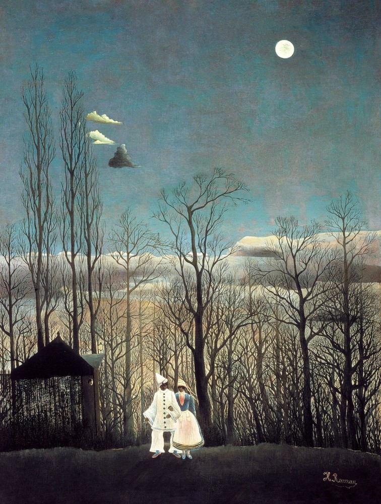 Henri Rousseau Carnival Evening Vintage Wall Art Poster Print