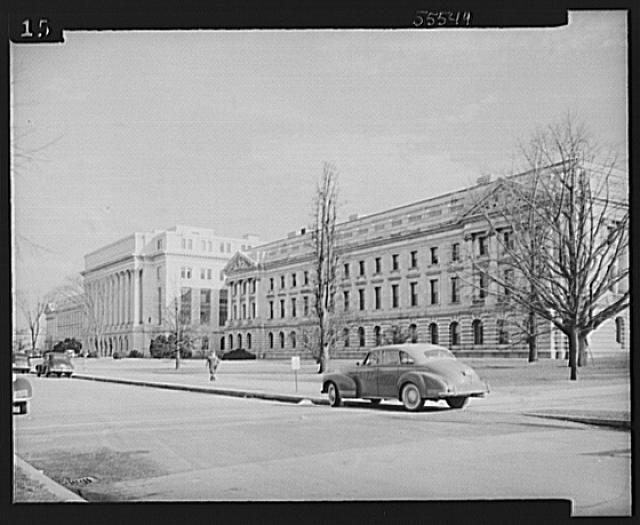 Photo:Washington DC 1930s Government Buildings Street View Cars
