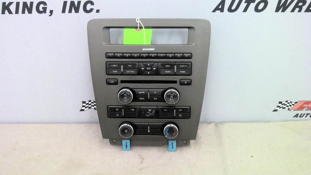 2012 Ford Mustang A/C Heater & Radio Control Switch Panel