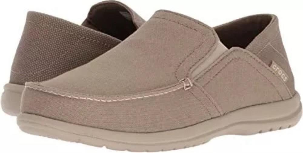 Crocs Men's Santa Cruz Convertible Slip on Khaki size 12