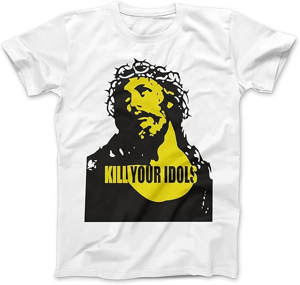 Kill Your Idols T-Shirt As Worn By Axl Rose, Music Band Rock Punk  Unisex Shirt