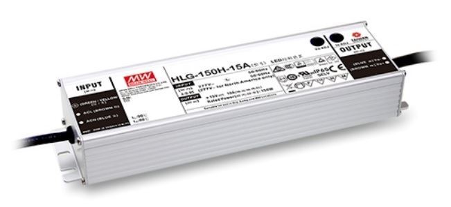 Mean Well HLG-150H-24B 150W 24V 6.3A LED Driver Power Supply IP67 Dimmable