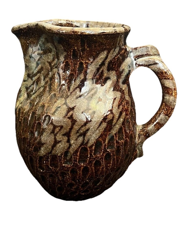 Studio Art Pottery Pitcher Creamer 5