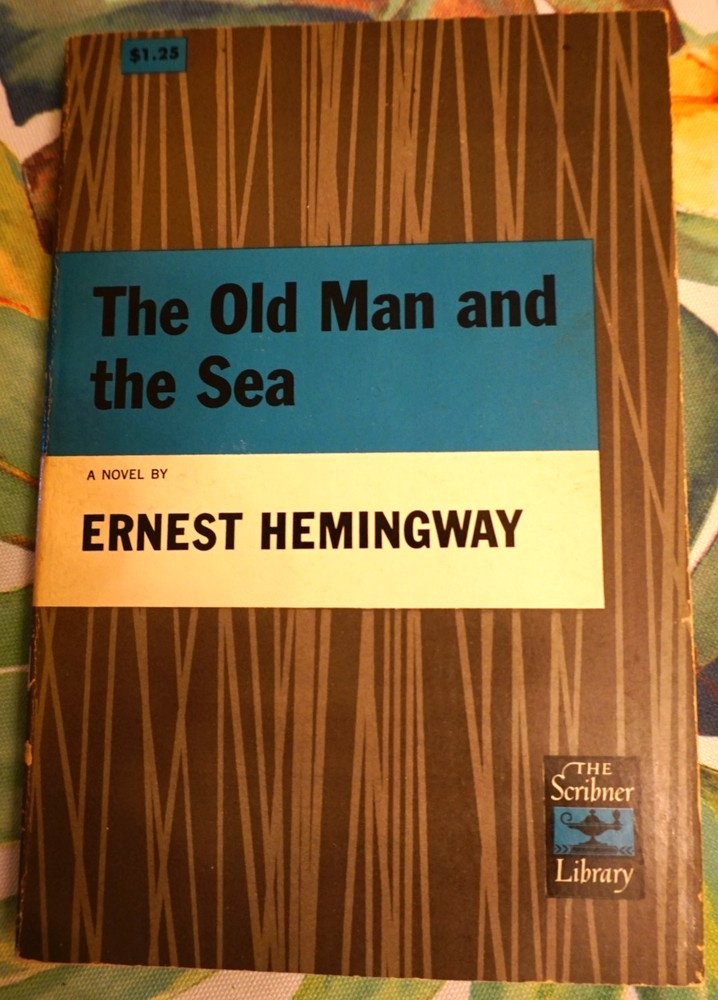 The Old Man and The Sea By Ernest Hemingway, Scribner Library SL 104,  a 1952 PB